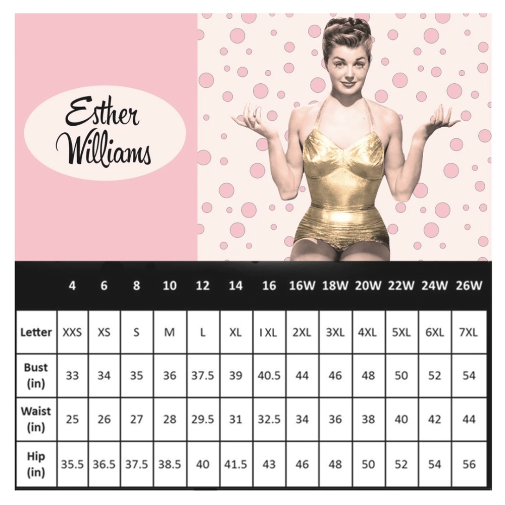 VINTAGE ESTHER WILLIAMS LEOPARD PRINT RUCHED HALTER ONE PIECE PIN UP  SZ 16 W - Picture 12 of 12